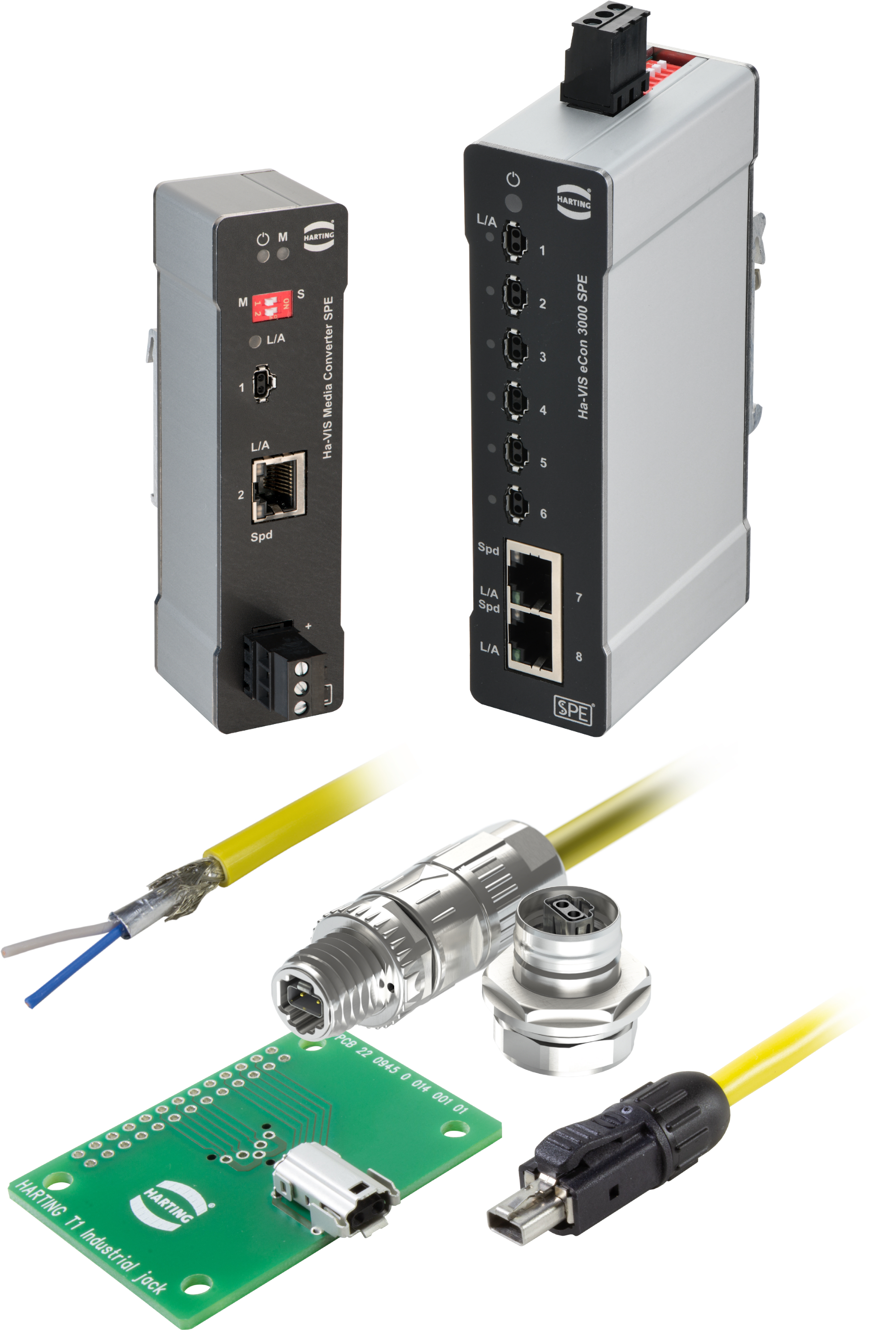 AVEC LE CONNECTEUR ETHERNET ix Industrial, HARTING VEUT DETRONER