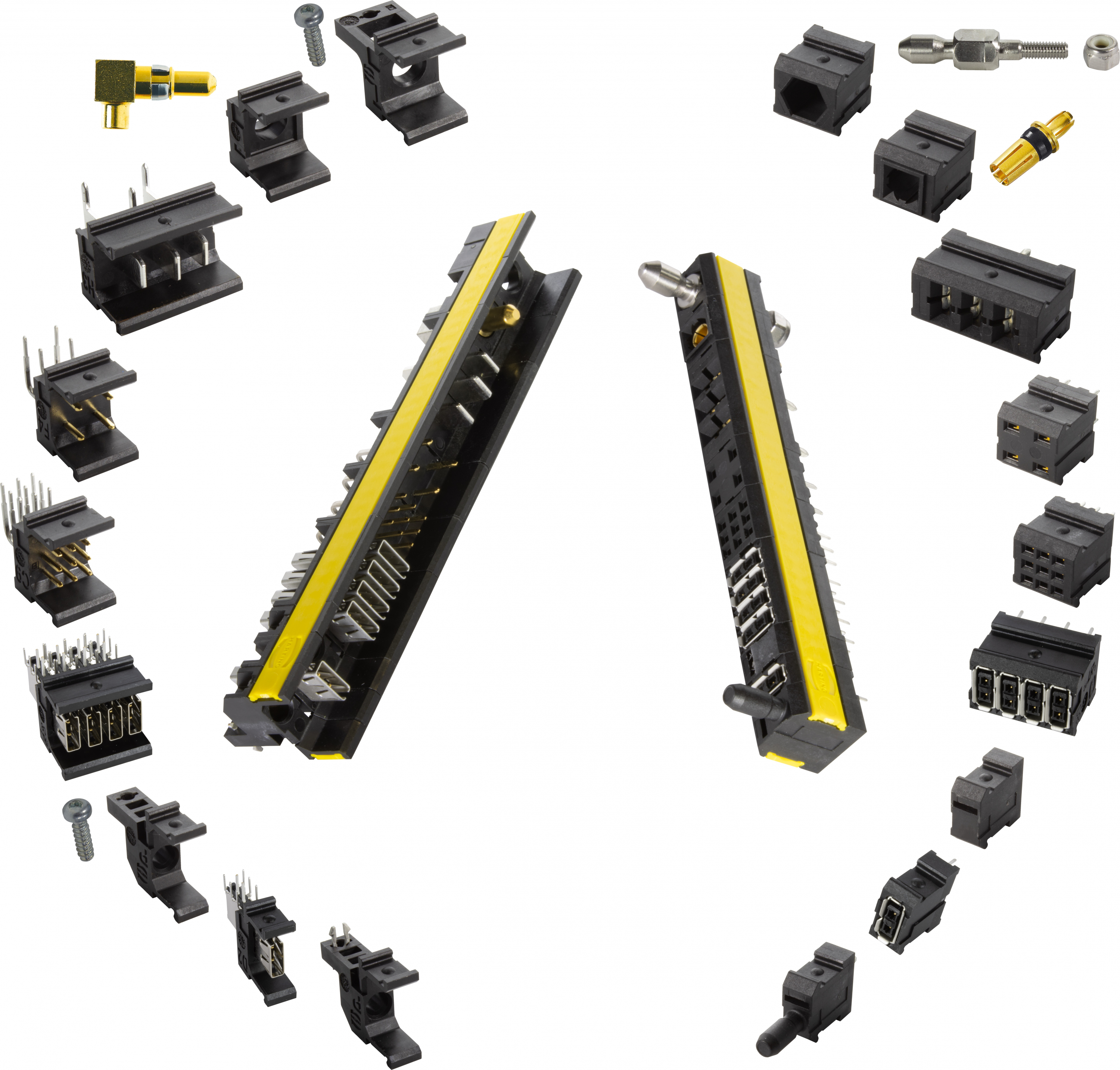 Set d'entretoises à vis (métrique+pouce) InLine® pour carte principale et carte  mère, 50 pièces